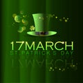 Abstrackt of St.Patrick`s Day Background Royalty Free Stock Photo