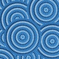 Abstract Aboriginal Art Royalty Free Stock Photo