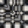 Brown gradient blurred mosaic background with intersecting stripes. Warm coffee shades.