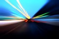 Abstract acceleration motion Royalty Free Stock Photo