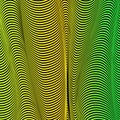 Abstract acid color wavy background, optical art, opart striped. Neon gradient