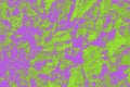 Abstract acid green and purple background for design