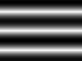 Abstract advertising, horizontal fluorescent black gray blurred geometric metallic tubes