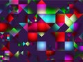 Abstract advertising, modern multicolored gradient Illustration fluorescent background