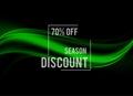 Abstract advertising sale design background