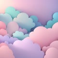 Abstract Aesthetic pastel background and texture. Design colorful gradient background for use