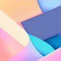 Abstract Aesthetic pastel background and texture. Design colorful gradient background for use