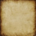 Brown grunge background, old paper texture, blank, rough, spots, streaks, beige, paper, streaks, vintage, retro, antique Royalty Free Stock Photo