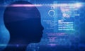 Abstract AI backdrop Royalty Free Stock Photo