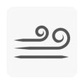 Abstract Airflow Icon Royalty Free Stock Photo