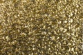 Abstract aluminium gold texture background for interiors wallpaper deluxe design. Royalty Free Stock Photo