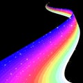 Abstract amazing rainbow Royalty Free Stock Photo