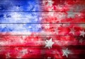 Abstract American Flag Background Royalty Free Stock Photo