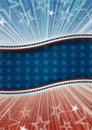 Abstract american patriotic background
