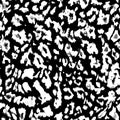 Abstract animal skin leopard seamless pattern design. Jaguar, leopard, cheetah, panther fur. Black and white seamless camouflage Royalty Free Stock Photo