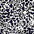 Abstract animal skin leopard seamless pattern design. Stylized leopard print wallpaper. Royalty Free Stock Photo
