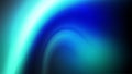 Abstract Animated Background Glowing Blue Waves -Seamless Loop