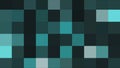Abstract animated motion graphics, square mosaic tile pattern. Motion. Blinking defocused pixelated background, seamless