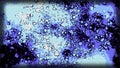 Abstract animation of moving bacteria in cartoon style. Motion. Cartoon animation style with virus dots or bacteria