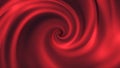 Abstract animation twisting silk texture. Abstract hypnotic cyclic spiral of silk or cream texture twisting to center