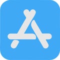 Abstract App Store Icon on Illustrator