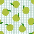 Abstract apple pattern background