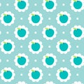 Abstract apple pattern background