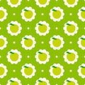 Abstract apple pattern background