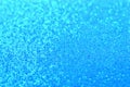 Abstract aqua blue glittery background