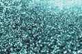 Abstract aqua mint glitter sparkle background. Seasonal cooling light decorative design element beautiful turquoise