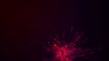 abstract aqua particle background, Floating red Particles in Background Royalty Free Stock Photo