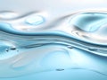 Abstract Aqua: Serene Water Reflections Royalty Free Stock Photo