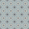 Abstract arabesque asian seamless pattern. Floral holiday ornamental texture. Artistic arabic background in orient geometric
