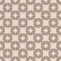 Abstract arabesque ornament on beige background