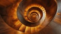 Abstract architectural background of spiral staircase Royalty Free Stock Photo