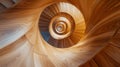 Abstract architectural background of spiral staircase Royalty Free Stock Photo