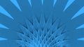 Abstract architecture background geometric pattern of design 3d render Royalty Free Stock Photo