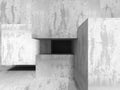 Abstract architecture construction. Concrete wall background Royalty Free Stock Photo