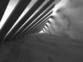 Abstract Architecture. Empty Concrete Interior Background Royalty Free Stock Photo