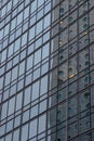 Abstract architecture of a modern building, hong kong 1 July 2005