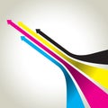 Abstract arrow background