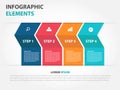 Abstract arrow business Infographics elements, presentation temp