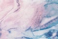 Abstract art background light blue and purple colors. Watercolor painting on canvas. Marble stone Royalty Free Stock Photo