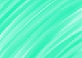 Abstract art background light green colors with soft cyan gradient. Mint watercolor painting on canvas