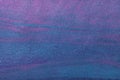 Abstract art background navy blue with purple color. Multicolor painting on canvas