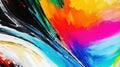 Abstract art background. Oil painting on canvas. Multicolored bright texture. Fragment of artwork Royalty Free Stock Photo