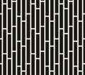 Vertical black rectangle seamless pattern Royalty Free Stock Photo