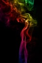 Abstract Art Colorful Smoke Royalty Free Stock Photo