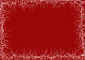 Abstract art dark red background with white lines and frame. Wine geometric design pattern with stripe border