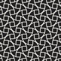 Abstract Art Deco Seamless Background. Geometric Fish Scale Pattern. Royalty Free Stock Photo